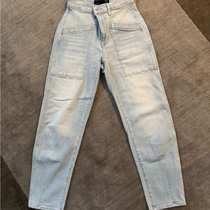 Veronica Beard barrel jeans